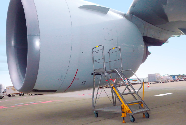 航空機整備用台車